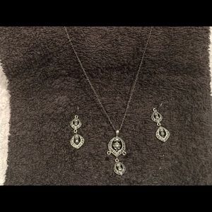 Matching Necklace and Earrings set
